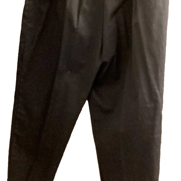 Jaclyn Smith Women's Comfort / Career Pants Black Side Zipper Wide Waistband 16M - Picture 8 of 9